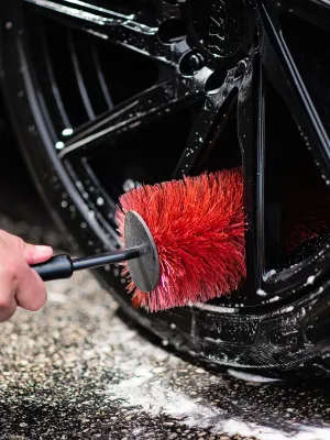 MAXSHINE Szczotka Do Felg Długa Long 45cm Red